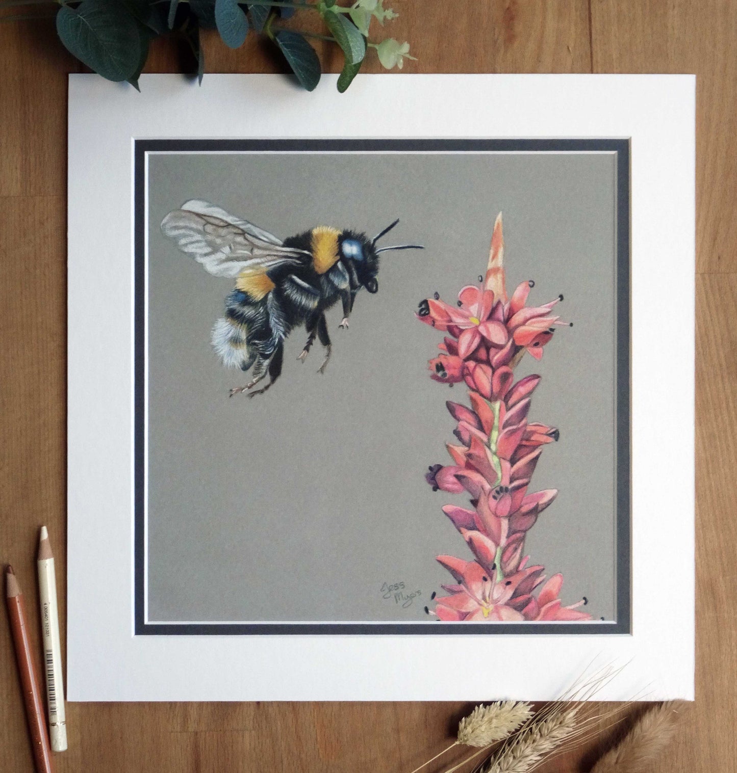 Large "Bumble Bee" Giclée Print