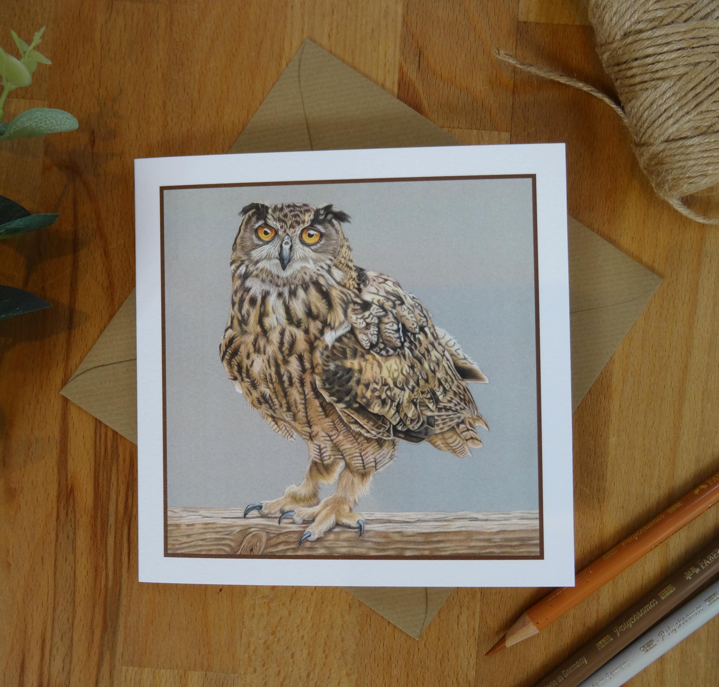 Eagle Owl Card