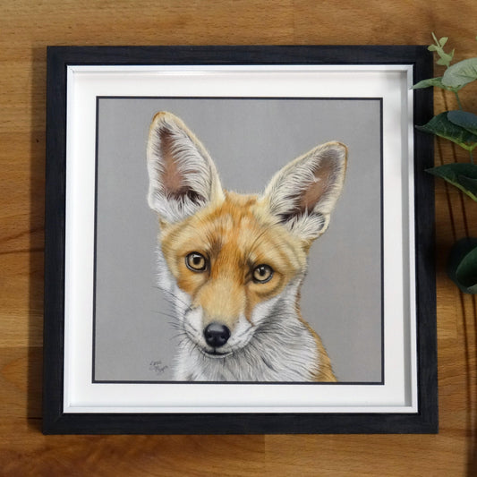 Small "Fox Cub" Print